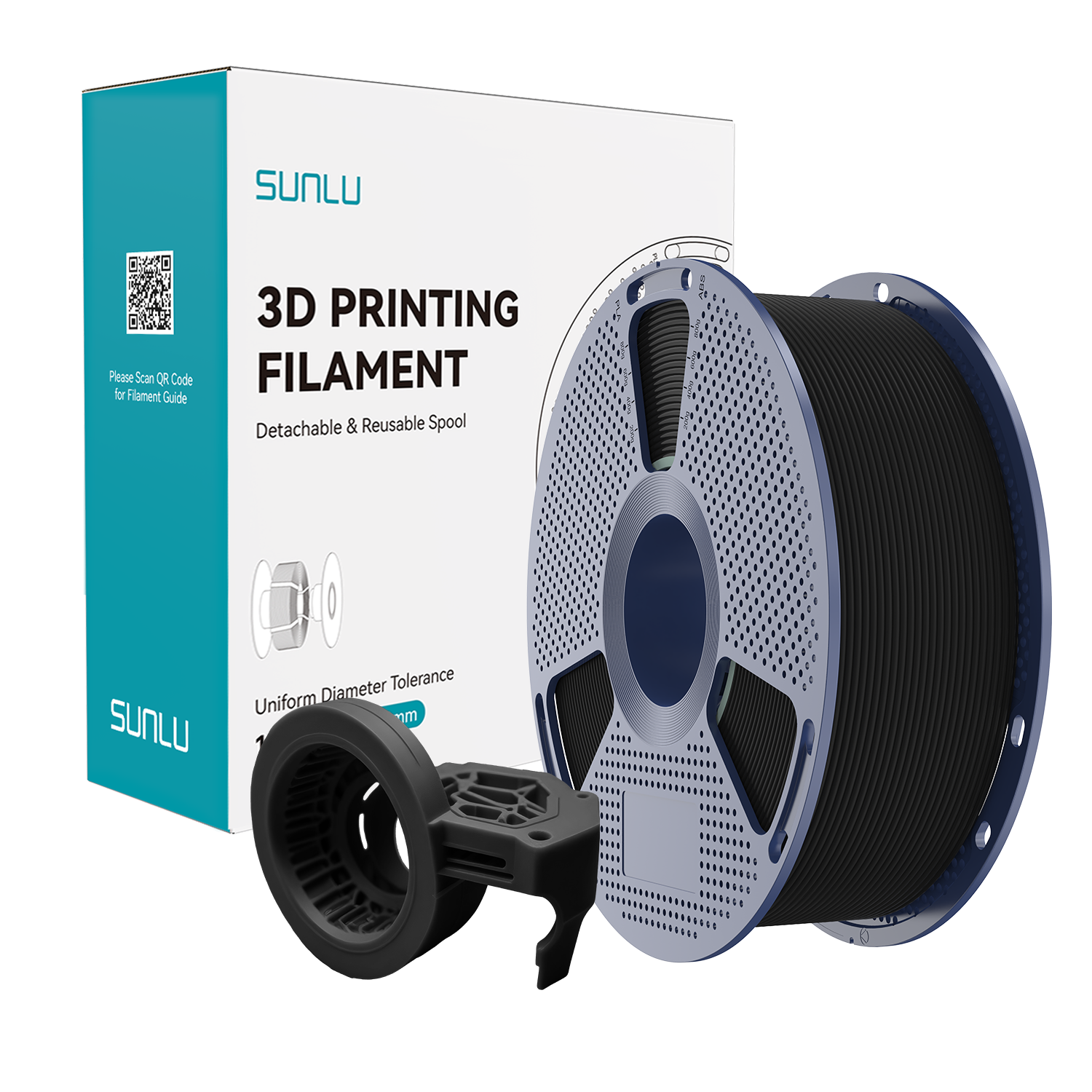 HS Matte PETG Black SUNLU - obrazek 4