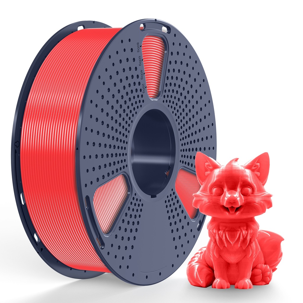 PETG Cherry Red SUNLU - obrazek 4