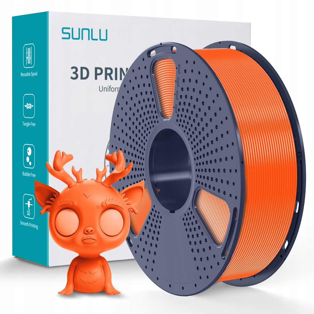 PLA+ Sunny Orange SUNLU