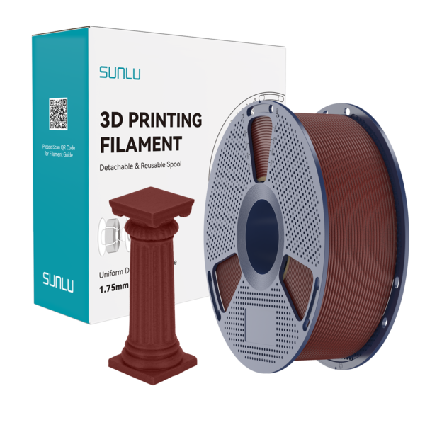 HS PLA Marble Brick Red SUNLU