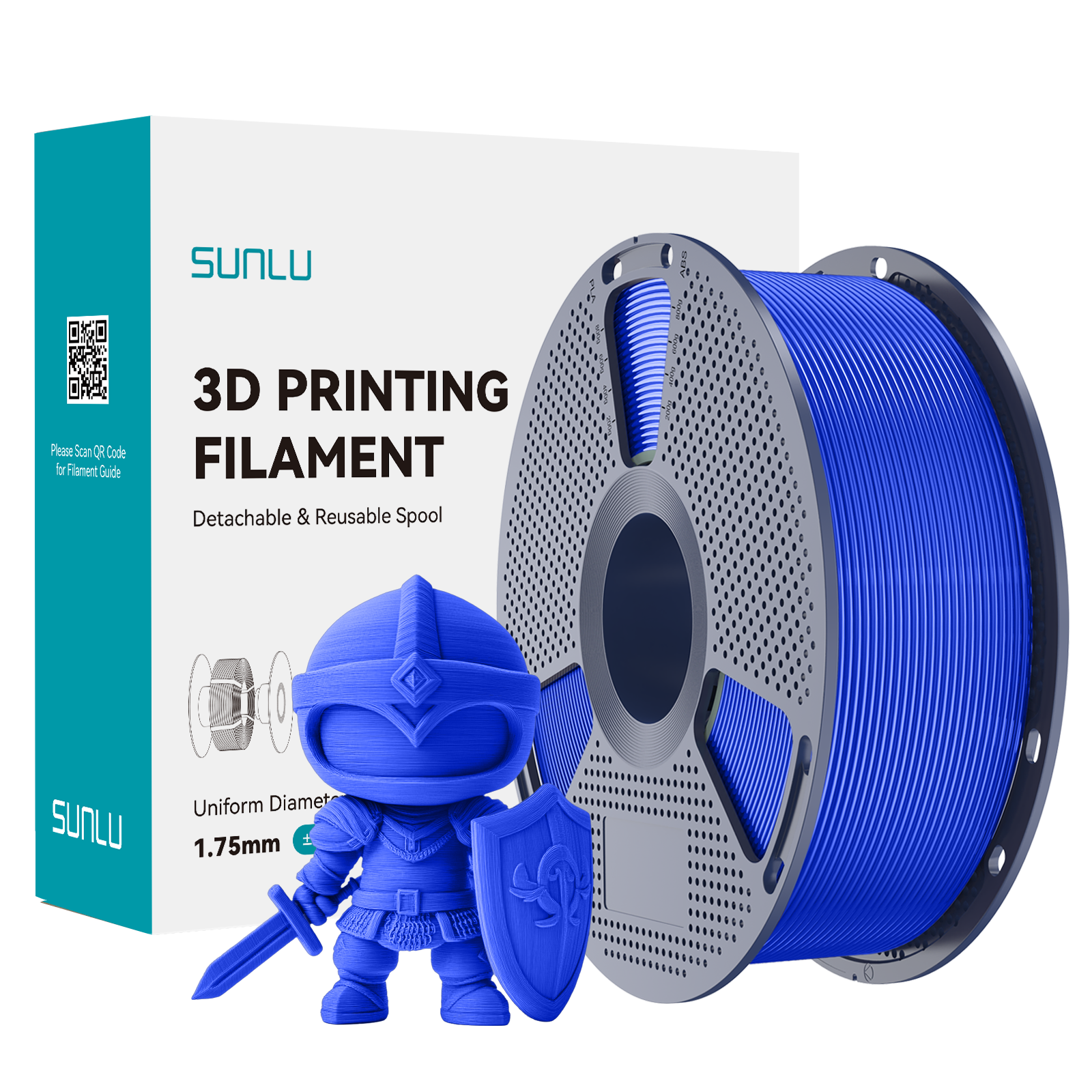 PLA+ Klein Blue SUNLU