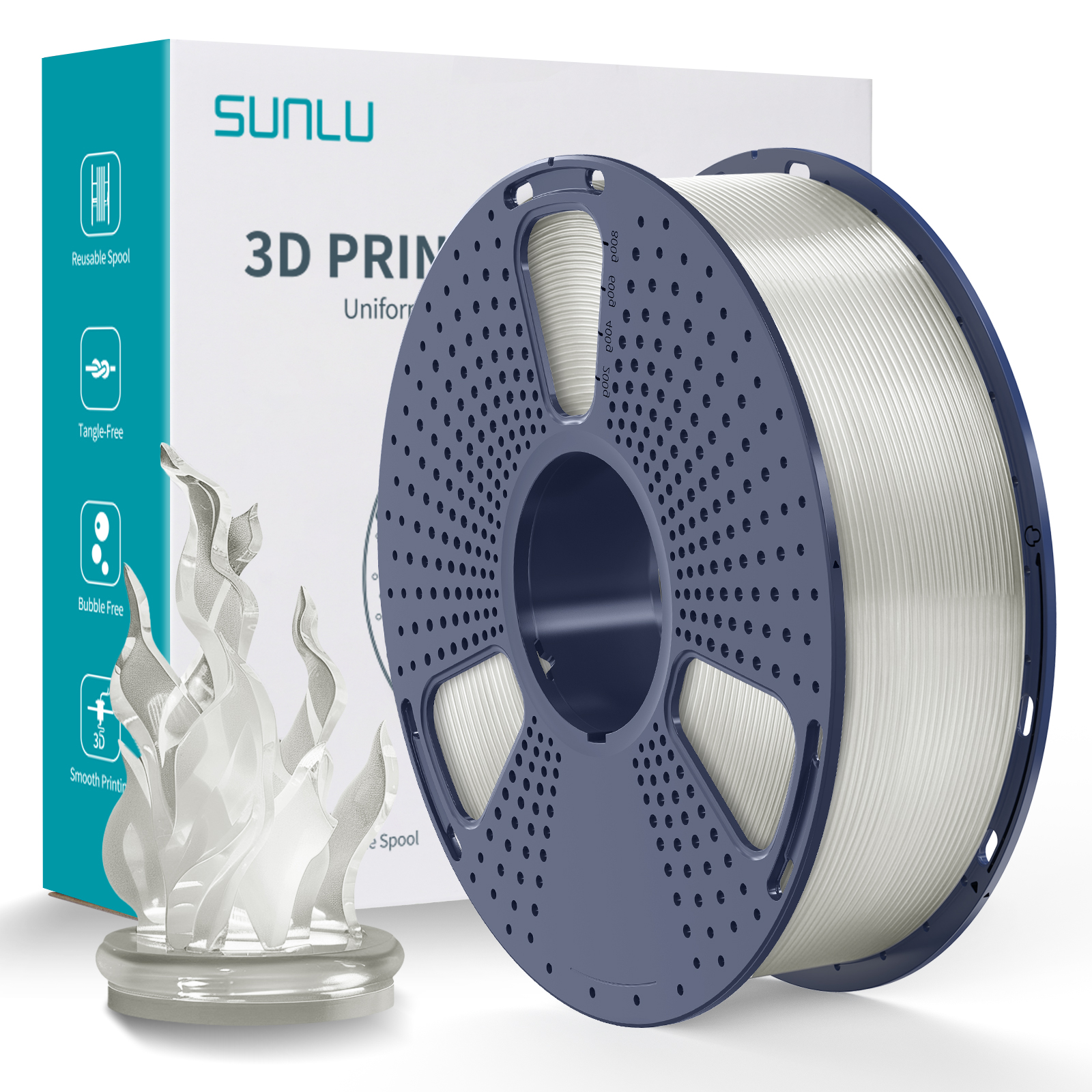 PLA Transparent SUNLU - obrazek 4