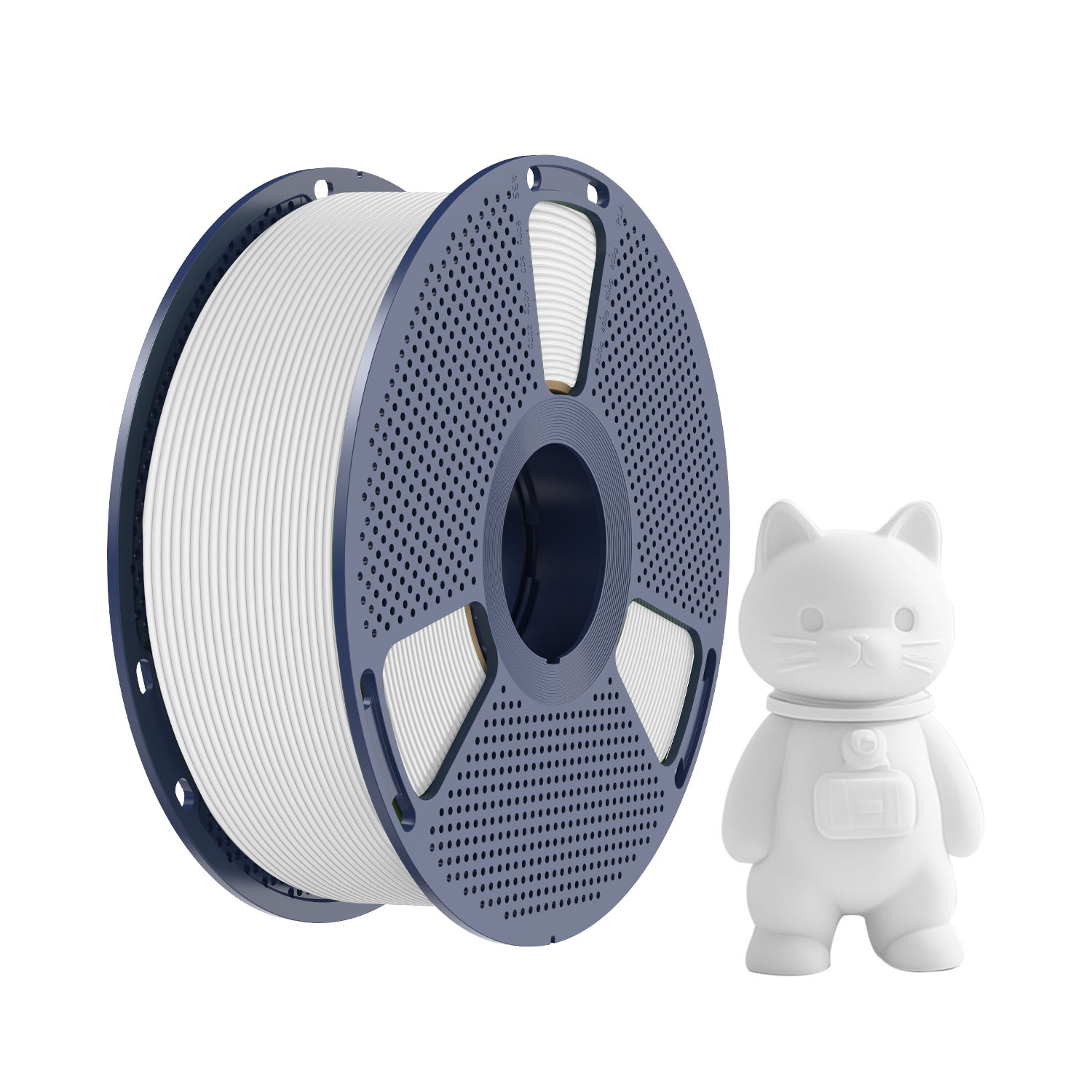 PLA Matte White SUNLU - obrazek 5